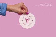 Pink Bows Set | 100% Hand Drawn, a Decorative Illustration by Kristina Chistiakova (Thumbnail 4 of 4)