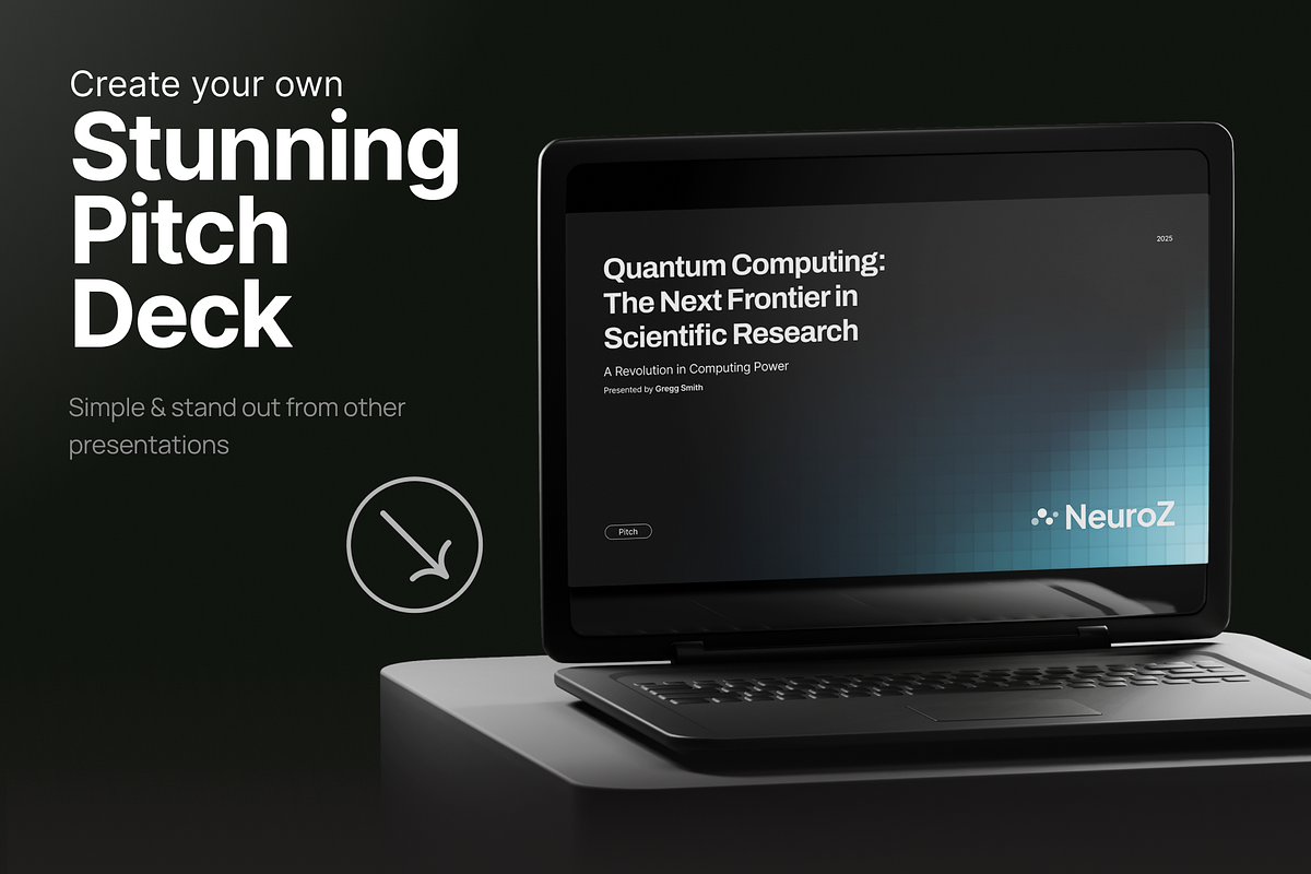 Pitch Deck Quantum Computing, a Presentation Template by pickolabstudio (Photo 6 of 6)