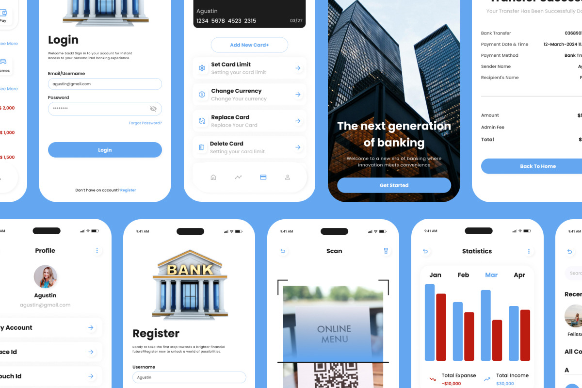 CashFlow - Banking Mobile App, an App Template by twinstd (Photo 5 of 5)