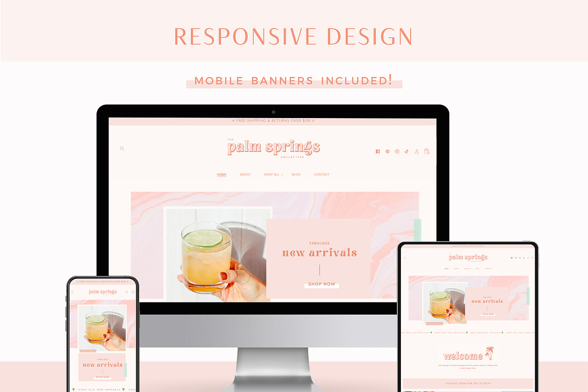 Bright Boho Shopify Theme, a Shopify Template by Macarons and Mimosas (Photo 5 of 10)