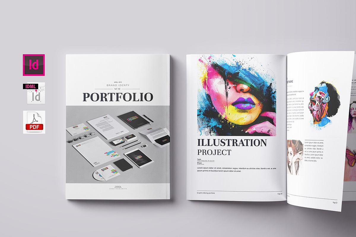 Portfolio Design, a Brochure Template by obidullah_01 (Photo 1 of 17)