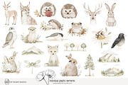 85 the Alps clip art, an Animal Illustration by Poppy Lane Studio (Thumbnail 7 of 10)