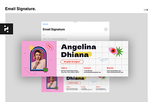 Email Signature Template, an Email Template by Neermana