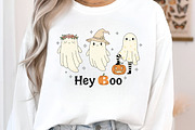Hey Boo! Halloween Ghost PNG, an Illustration by Craft Nest (Thumbnail 2 of 6)