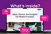 Monava - Creator Monetization UI Kit, a Landing Page Template by Agensip Design Agency (Thumbnail 4 of 10)