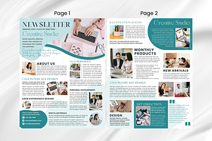 Canva Business Newsletter Templates