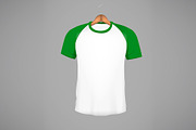 Men's baseball t-shirts mockup, an Illustration by George Rod (Thumbnail 3 of 6)