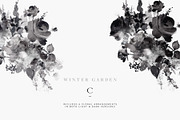Winter Garden Clip Art, an Illustration by Create The Cut (Thumbnail 8 of 14)