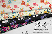 10 Floral Print Collections, a Pattern Graphic by ASTUDIO (Thumbnail 1 of 5)