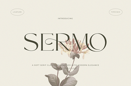 SERMO - elegant serif font, a Serif Font by ToniStudio