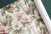 MAGNOLIA POEME Seamless Pattern, a Pattern Graphic by AYAKA Studio Co. (Thumbnail 2 of 11)