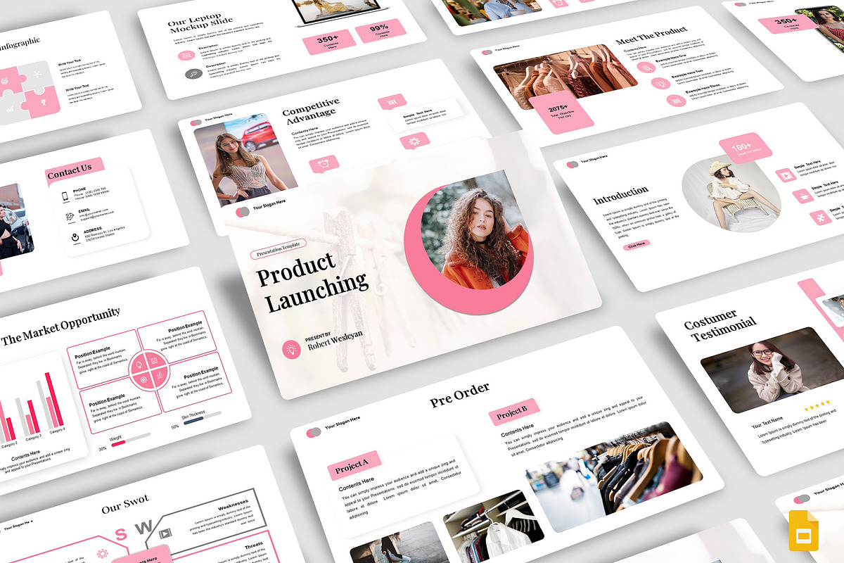 Product Launching Google Slide, a Presentation Template by moriztype (Photo 1 of 5)