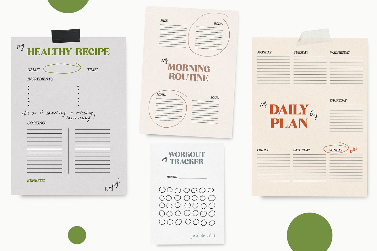 The Aesthetic BUNDLE: 8 in 1, an Object Graphic by divanovskaya_nv (Photo 9 of 30)
