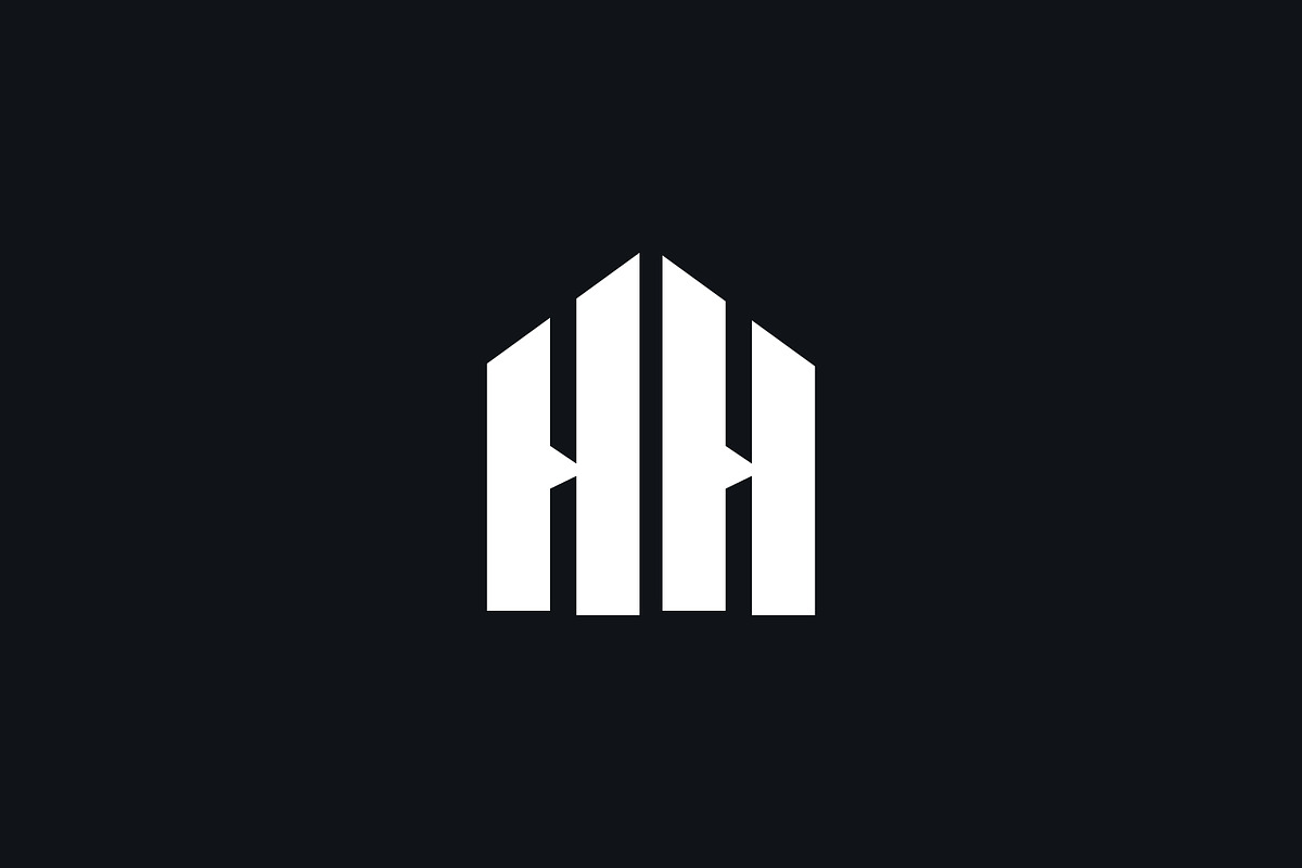 Letter HH Building logo, a Branding & Logo Template by Abir Hossain Waffi (Photo 5 of 5)