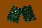 Art Deco Wedding Invitation, an Invitation Template by dokudokunomi (Thumbnail 3 of 4)