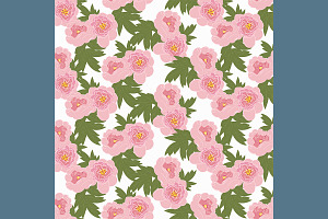 113 Floral Peony