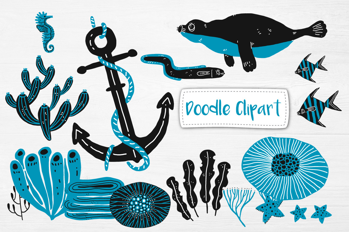 Ocean Life, an Object Graphic by Huza Studio (Photo 2 of 5)