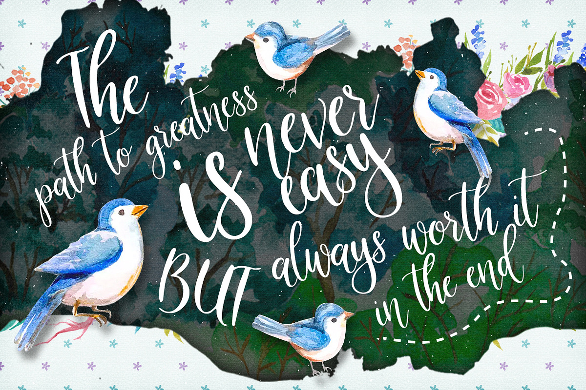 The Slowbird - Typeface preview 2