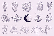 60 Crystal Procreate Stamps, a Brush Add-On by SmuffizStudio (Thumbnail 3 of 11)