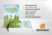 60% OFF Spring / Easter Bundle Flyer, a Flyer Template by Creative Waffle (Thumbnail 3 of 5)