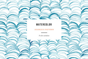 Watercolor pattern