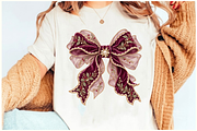 Cute Christmas Bow Clipart Bundle, a Decorative Illustration by Ink Gallery (Thumbnail 9 of 11)