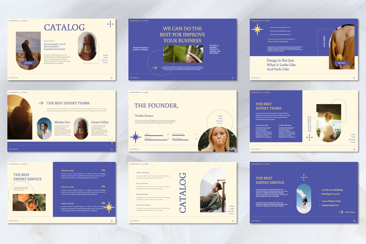 Chatre - Business Brand Googleslide, a Presentation Template by Dhabee (Photo 2 of 7)