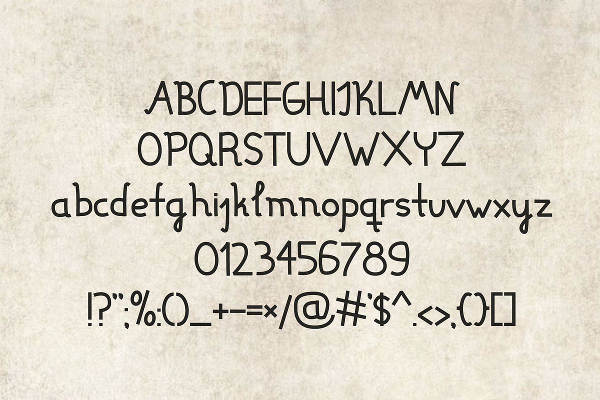 Font Edison (latin and cyrillic) preview 2
