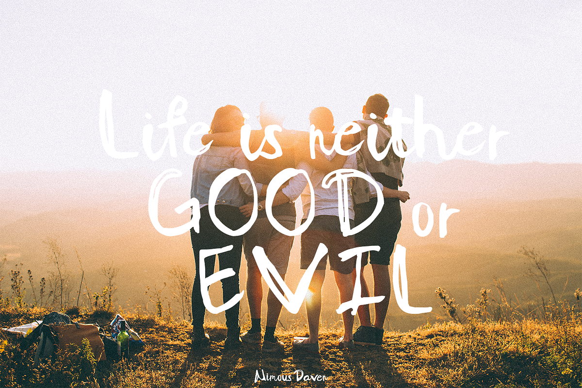 Nimous Haven - Hand Drawn Font, a Handwritten Font by madeDeduk (Photo 7 of 10)