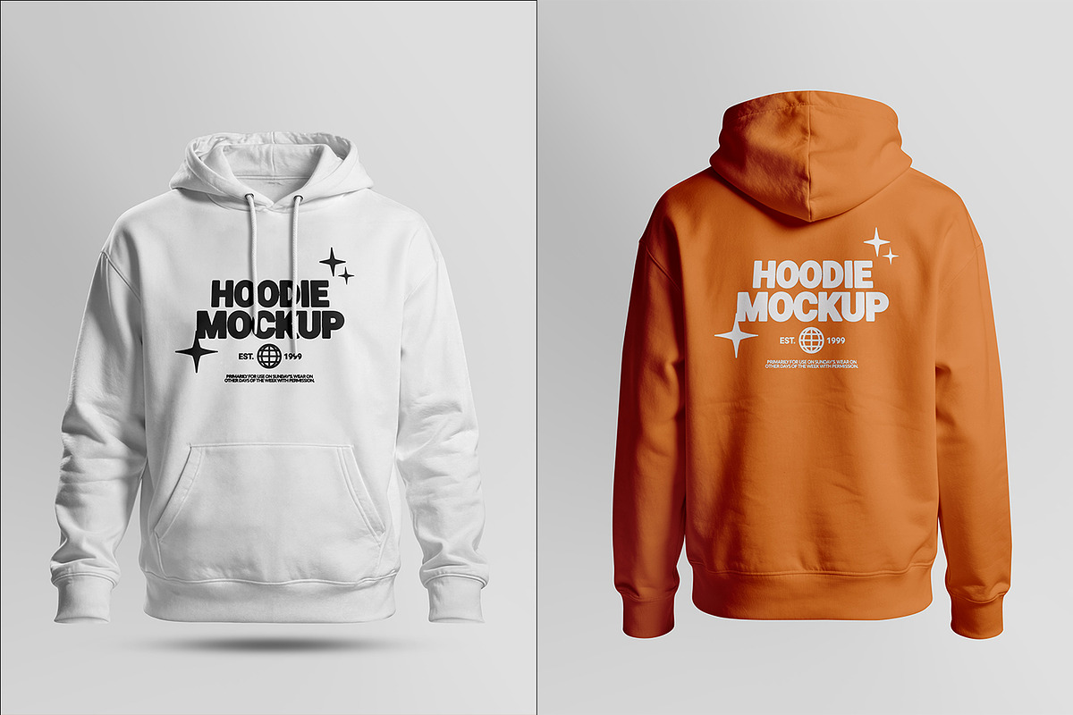 Hoodie Mockup for Apparel Branding, a Hoody Mockup by RamStudio2 (Photo 4 of 7)