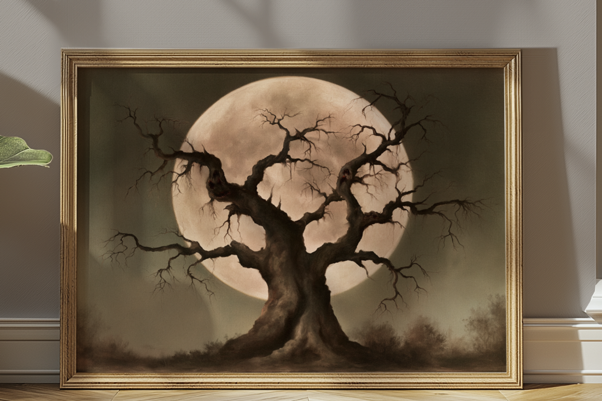 Rustic Halloween Wall Art Collection, a Seasonal Illustration by PrintablesByFranklyn (Photo 11 of 18)
