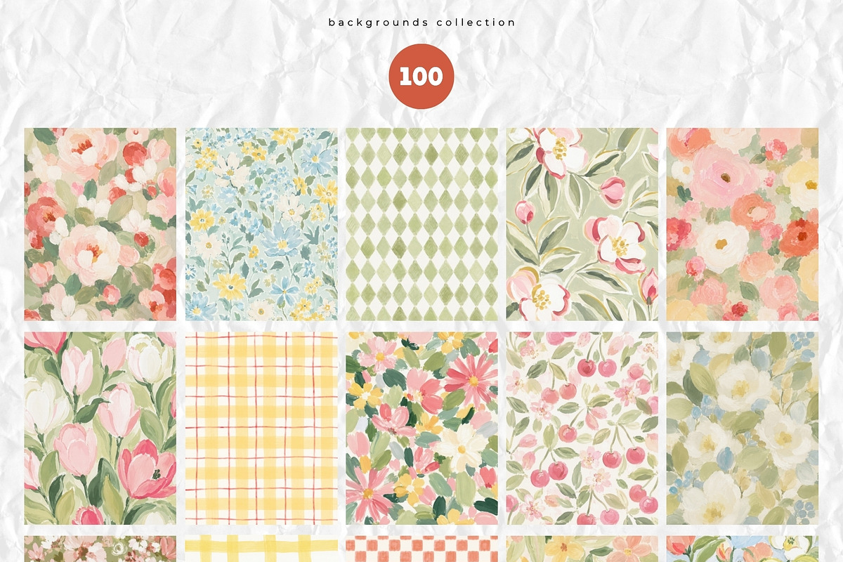 100 Summer Backgrounds, a Background Graphic by PeDe Designs (Photo 14 of 14)