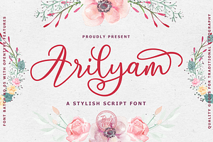 Arilyam - Stylish Script