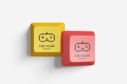 Keycaps Mockup, a Product Mockup by MrLetters (Thumbnail 2 of 5)