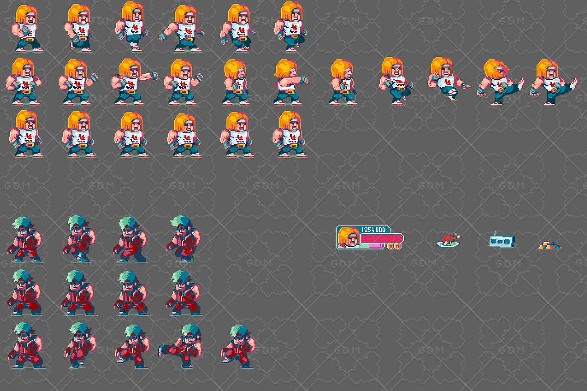 MEGA BUNDLE (All game assets), an Illustration by Fassous game assets (Photo 3 of 123)