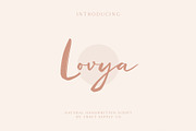 Lovya - Natural Handwritten Script, a Script Font by Craft Supply Co. (Thumbnail 10 of 10)