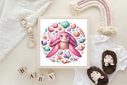 Watercolor Pink Sea Turtle PNG, an Illustration by CraftArtStudio (Thumbnail 4 of 4)