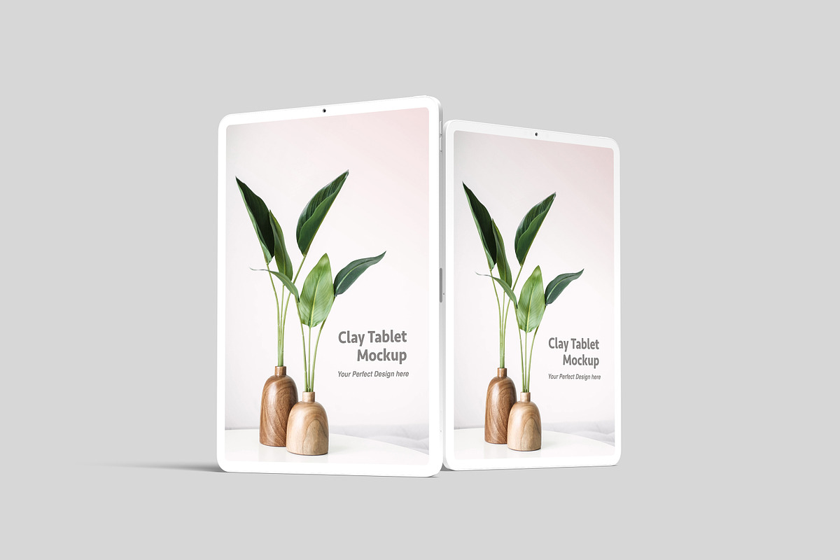 Clay Tablet Mockup, an iPad Mockup by rahmatmoscae (Photo 10 of 11)