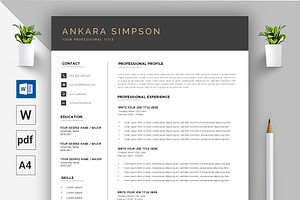 Minimal CV/Resume