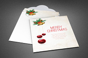 Merry Christmas Greeting Card, a Card Template by loswl (Thumbnail 1 of 3)