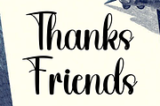 Midnight Wonderful, a Handwritten Font by InermediaSTUDIO (Thumbnail 2 of 8)