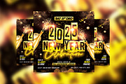 08 New Year Flyer Bundle, a Flyer Template by StarPixles11 (Thumbnail 2 of 10)
