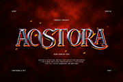 Aostora - Serif Display Font, a Serif Font by overlaytemplates (Thumbnail 1 of 5)