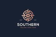 Elegant Linear Circle Shape Compass, a Branding & Logo Template by Signatoro (Thumbnail 2 of 4)