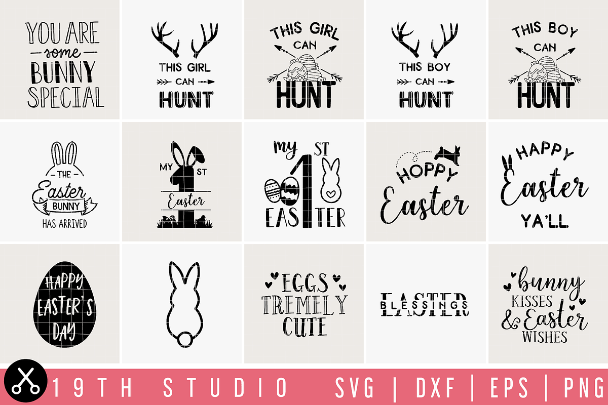 Easter SVG Bundle | MB10, an Illustration by Craft House SVG (Photo 2 of 3)