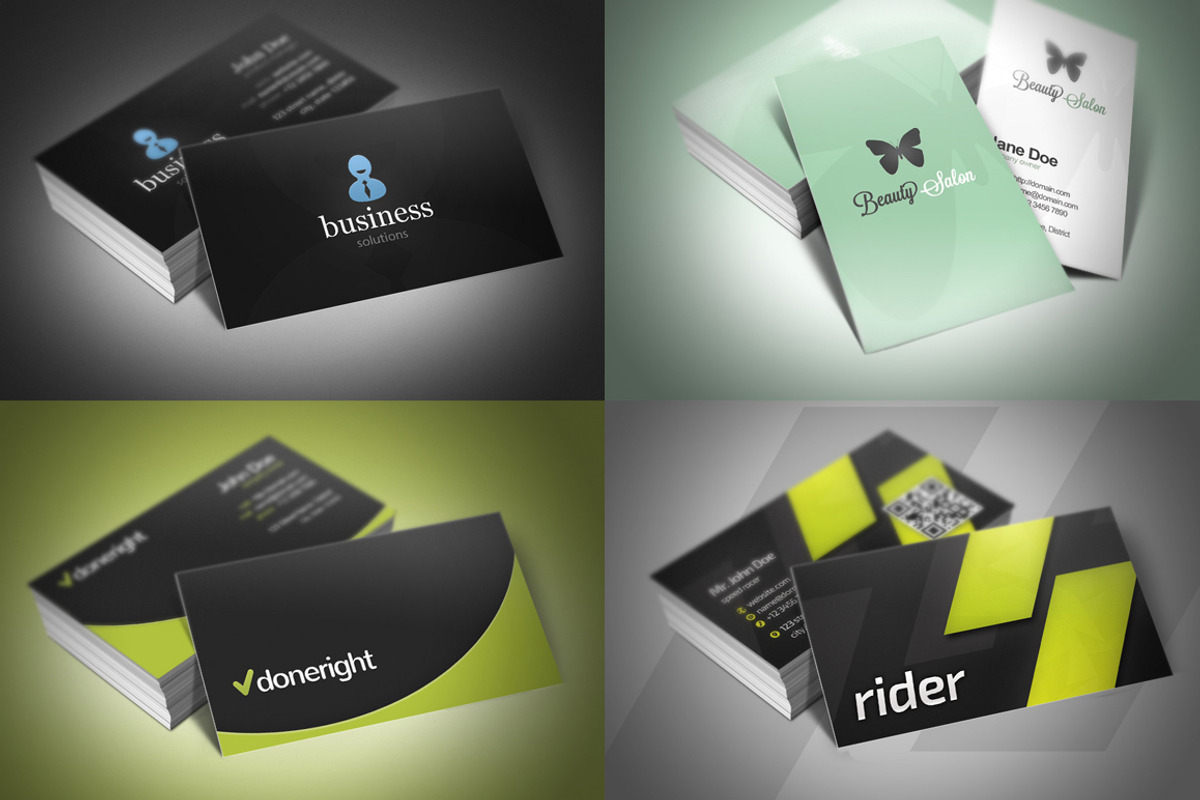 Mega Business Cards Bundle, a Business Card Template by Rafael Oliveira (Photo 3 of 6)