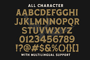Misanco Organic Display Font, a Serif Font by Letterhend Studio (Thumbnail 6 of 9)