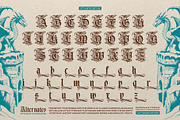 Piston Black Typeface, a Blackletter Font by alit design (Thumbnail 8 of 19)