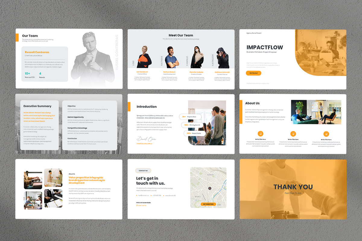 Business Pitch Deck Proposal, a Presentation Template by UX Dummy (Photo 4 of 4)