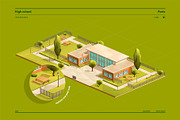 Schools City builder, an Education Illustration by blauananas (Thumbnail 5 of 21)